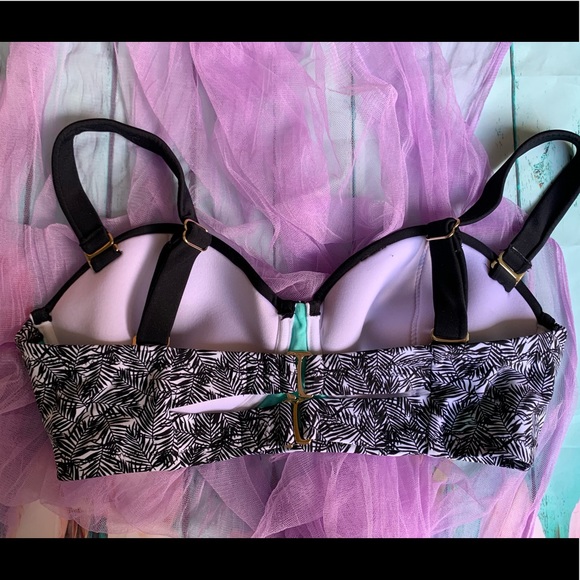 Cupped bra print bikini top - Picture 2 of 2